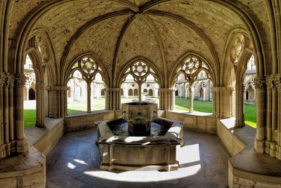 Interior of irantzu monastery cloister