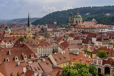 View of cityscape against sky