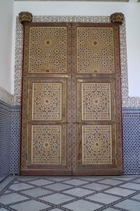 Entrance of building