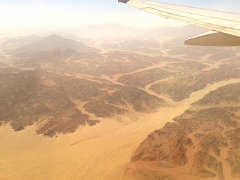 Aerial view of landscape