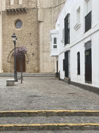 Street amidst buildings