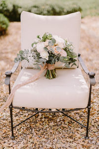 Close-up of potted plant on table