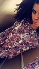 Woman looking at camera