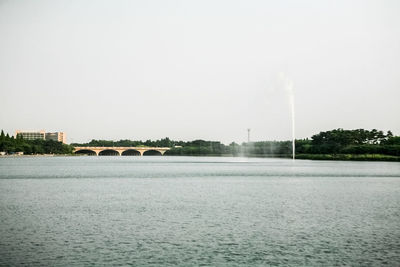 Scenic view of calm sea