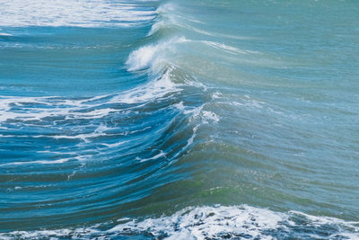 Full frame shot of blue sea