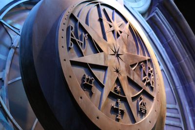 Close-up of clock