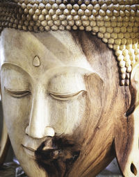 Close-up of buddha statue