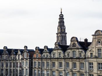 Low angle view of historic building against sky