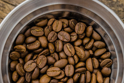 Close-up of coffee beans