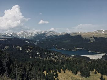 Panoramic view of landscape against sky