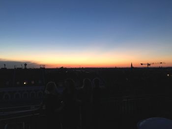 View of sky at sunset