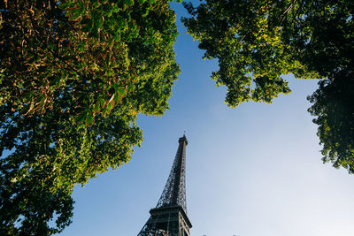 Low angle view of tower