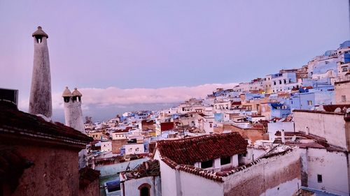 View of buildings in city