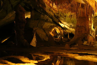 Close-up of cave