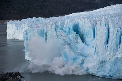 Massive breakup of glacier perito moreno in argentina