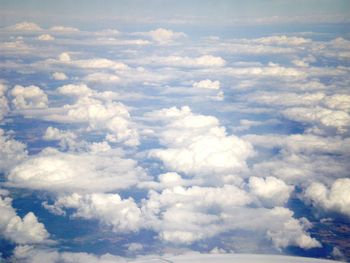 Scenic view of cloudy sky