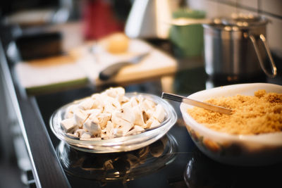 Close-up of food in bowl