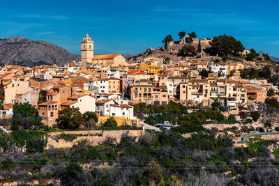 View of city against sky