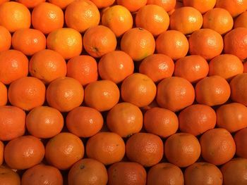 Full frame shot of orange fruit