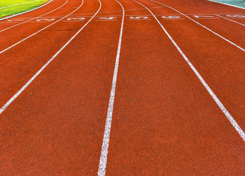 View of running track