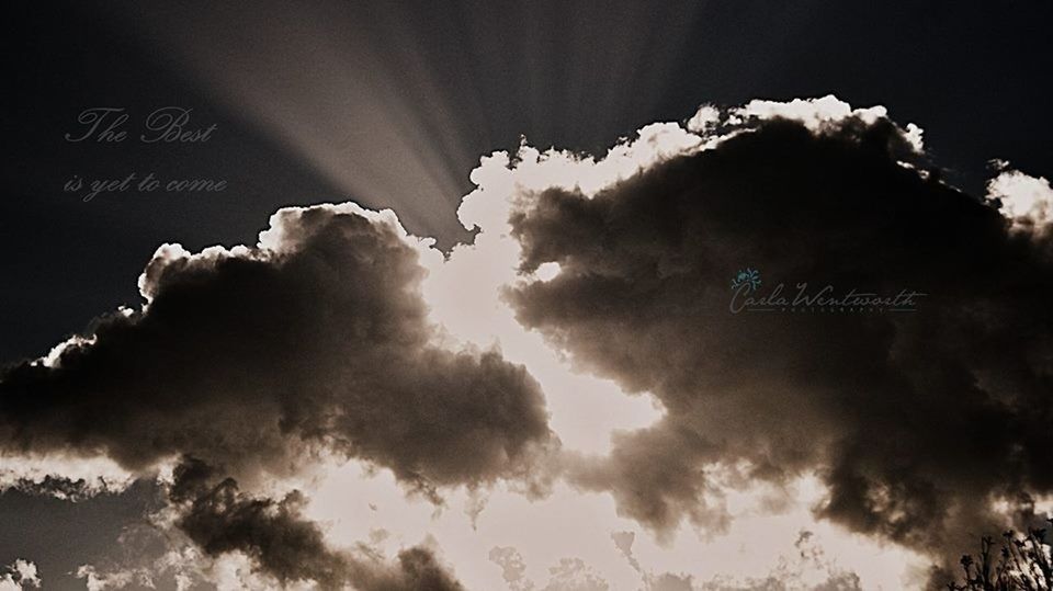 low angle view, sky, cloud - sky, cloudy, no people, nature, night, text, communication, cloud, outdoors, weather, white color, beauty in nature, dusk, western script, illuminated, tranquility, scenics