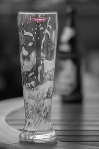 Close-up of drink on table