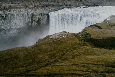 Dettifoss waterfall in iceland
