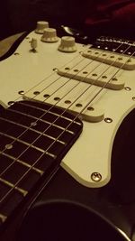 Close-up of guitar