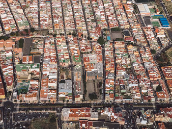 Aerial view of a city 