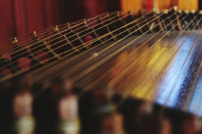 Close-up of guitar