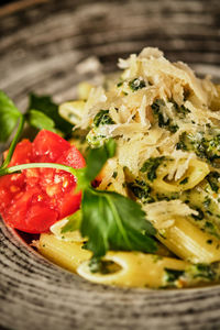 Close-up of salad in plate