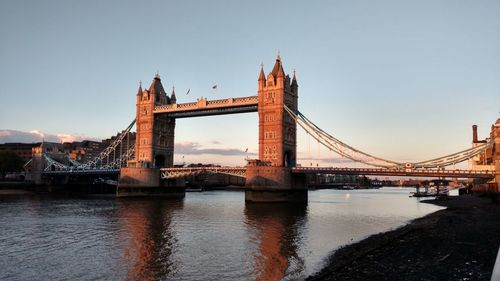 Golden gate bridge over river