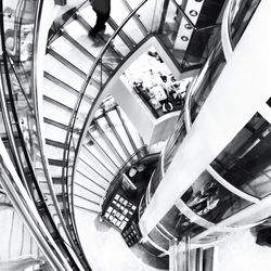 Low angle view of staircase
