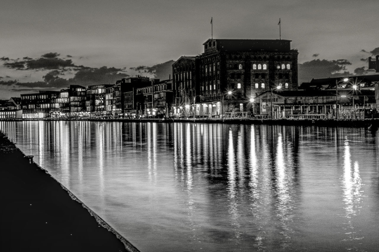 water, building exterior, architecture, built structure, reflection, sky, no people, city, outdoors, waterfront, nature, day