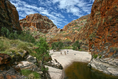 Rocky mountains at purnululu national park