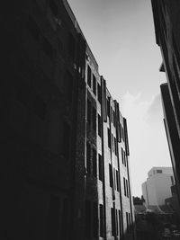 Low angle view of building against sky