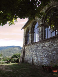 Built structure against clear sky