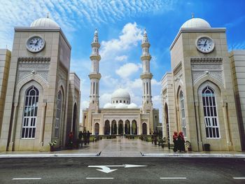 View of historic building against sky