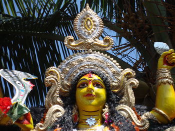 Statue of buddha in temple