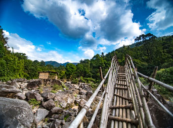 Panoramic view of landscape against sky