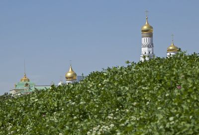 View of bell tower against sky