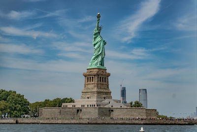 Statue of liberty against sky