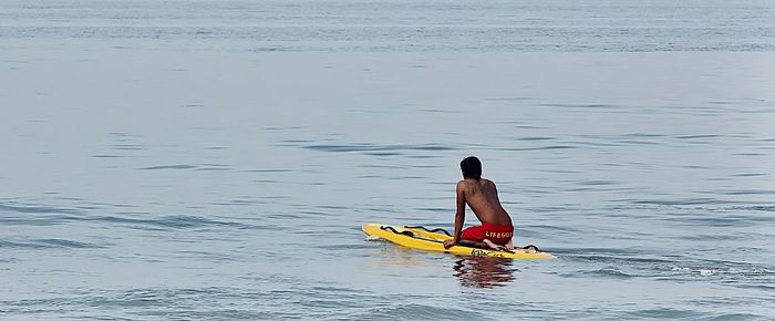 People in water