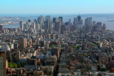 Skyscrapers in city