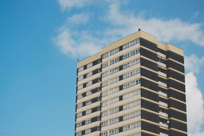 Low angle view of building against sky