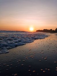Sunrise at lokapaksa beach, singaraja bali