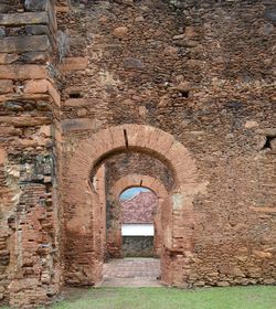 Entrance of old building