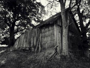 Old ruin of building