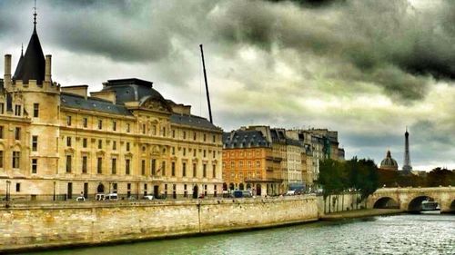 River with buildings in background