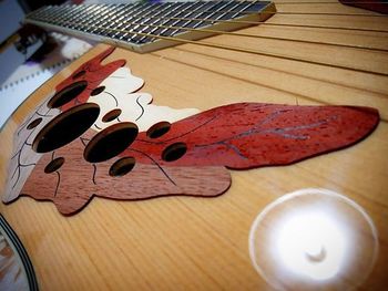 Close-up of wooden object